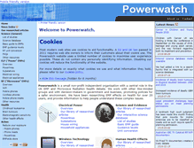 Tablet Screenshot of powerwatch.org.uk